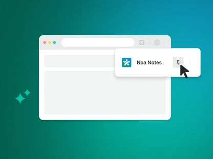 Noa Notes e i tuoi appunti: l'equilibrio perfetto in studio